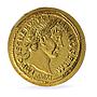 Palau 1 dollar Trajan Aureus Roman Empire History gold coin 2011