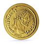 Palau 1 dollar Diocletian Aureus Roman Empire History gold coin 2011