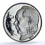 China Mao Tse Tung Wuhan Able to Learn Communism CCP Politics silver medal 1971