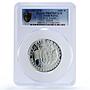 Korea South 1000 won United Nation Forces Soldiers PR67 PCGS silver coin 1970