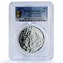 Cook Islands 5 dollars Dmitri Mendeleev Science PR70 PCGS silver coin 2012