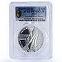 Israel 2 sheqalim Water System Independence Day PR70 PCGS silver coin 2014