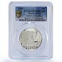 South Africa 10 cents Maloti Drakensberg Horseman PR70 PCGS silver coin 2009