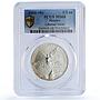 Mexico 1/2 onza Libertad Angel of Independence MS68 PCGS silver coin 2000