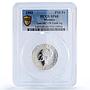 Monaco 10 francs Rainier III Princess Grace Essai SP68 PCGS silver coin 1982