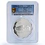 Spain La Toja Casino Fantasy Token 4000 Pesetas PR70 PCGS silver 1986 - 1988 FM