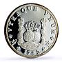 Mexico Pillar Dollar 8 Reales 1732 Restrike 12 oz silver medal 1988