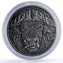 Burkina Faso 1000 francs Buffalo Bull African Big Five Fauna silver coin 2016