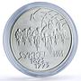 Norway 100 kroner Road Cycling World Championship Sports proof silver coin 1993