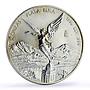 Mexico 2 onzas Libertad Angel of Independence silver coin 1996