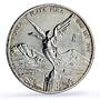 Mexico 1 onza Libertad Angel of Independence silver coin 1996