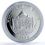 Uganda 2000 shillings Taj Mahal Wonders World Architecture silver coin 1996