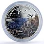 Great Britain 5 pounds Giants Causeway Nature Landscapes proof silver coin 2016