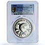 Sealand 50 cents Orca Whale Sea Treasures Fantasy X#8.1 PR69 PCGS CuNi coin 1994