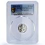 Philippines 10 sentimos Republic Coinage Baltazar PR70 PCGS CuNi coin 1981