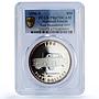 Marshall Islands 50 dollar Ford Thunderbird 1955 Cars PR67 PCGS silver coin 1996