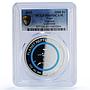 Togo 1000 francs Neptune Solar System Planets Space PR69 PCGS silver coin 2019