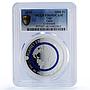 Togo 1000 francs Earth Solar System Planets Space PR68 PCGS silver coin 2019
