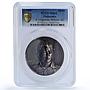 Philippines R Magsaysay Third President History Politics MS61 PCGS AE medal 1953