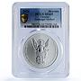 Ukraine 1 hryvnia Archangel Michael Archistratus MS69 PCGS silver coin 2024