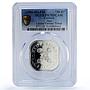 Netherlands Curacao Hart Casino Fantasy Token PR70 PCGS silver 1986 - 1988 FM