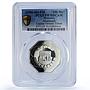 Morocco Marrakech Casino Fantasy Token 250 Dir. PR70 PCGS silver 1986 - 1988 FM