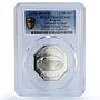 Belgium Oostende Kursaal Casino Fantasy Token PR69 PCGS silver 1986 - 1988 FM