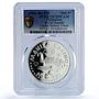 Philippines Manilla Casino Fantasy Token 500 P. PR70 PCGS silver 1986 - 1988 FM