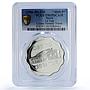Spain La Toja Casino Fantasy Token 4000 Pesetas PR69 PCGS silver 1986 - 1988 FM