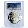 France Deauville Casino Fantasy Token 250 Francs SP69 PCGS silver 1986 - 1988 FM
