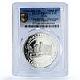 Chile Vina del Mar Casino Fantasy Token 2500 P. PR69 PCGS silver 1986 - 1988 FM