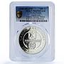 Netherlands Zandvoort Casino Fantasy Token PR69 PCGS silver 1986 - 1988 FM