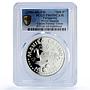 Philippines Manilla Casino Fantasy Token 500 P. PR69 PCGS silver 1986 - 1988 FM