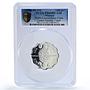 Monaco Monte Carlo Casino Fantasy Token 250 Fr. PR69 PCGS silver 1986 - 1988 FM