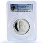 Indonesia 1000 rupiah General Sudirman Independence PR67 PCGS silver coin 1970