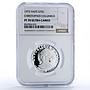Haiti 25 gourdes Christopher Columbus Colomb History PF70 NGC silver coin 1973