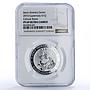 Guatemala 1 quetzal Maya Kiche Roots Ibero-American PF 69 NGC silver coin 2015