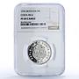 Costa Rica 1 colon Republic Coinage BCCR PF 69 NGC CuNi coin 1976
