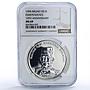 Brunei 10 dollars Independence Sultan Bolkiah History MS 69 NGC CuNi coin 1994