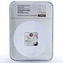 Kyrgyzstan 10 som Ulak Tartysh Horsemans Nomad Games PF 69 NGC silver coin 2018