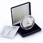 Mongolia 250 togrog Scorpio Zodiac Signs Gilt silver coin 2007