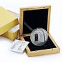 Liberia 10 dollars Tiffany Art II Masterpieces Castle Fortress silver coin 2005