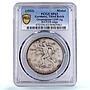 Germany Third Reich Reichskolonialbund History SP 63 PCGS silver medal 1933
