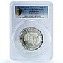 Korea South 1000 won United Nation Forces Soldiers PR 68 PCGS silver coin 1970