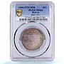 Bolivia 50 centavos Republic Condor PTS MM KM-175.1 MS 64 PCGS silver coin 1900