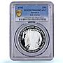 Jamaica 50 dollars Bob Marley Singer Music PR 69 PCGS silver coin 1995