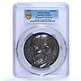 Germany Empire Helmuth von Moltke Knight Kienast-10 MS 62 PCGS bronze medal 1910