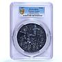 Germany Empire WWI Russia Falling Out Kienast-198 MS 63 PCGS iron medal 1917
