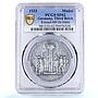 Germany Third Reich Reichstag Elections Kienast-489 SP 62 PCGS zinc medal 1933