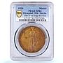 Germany Third Reich Olympiad Berlin Bayer Gad-15 SP 63 PCGS bronze medal 1936